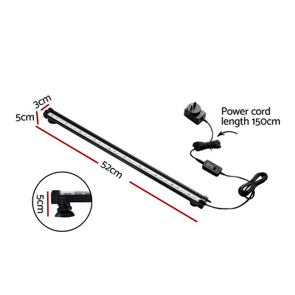 i.Pet Aquarium Light Submersible 52CM Air Bubble LED Light-Home &amp; Garden &gt; Fountains &gt; Fountain &amp; Ponds Accessories-PEROZ Accessories