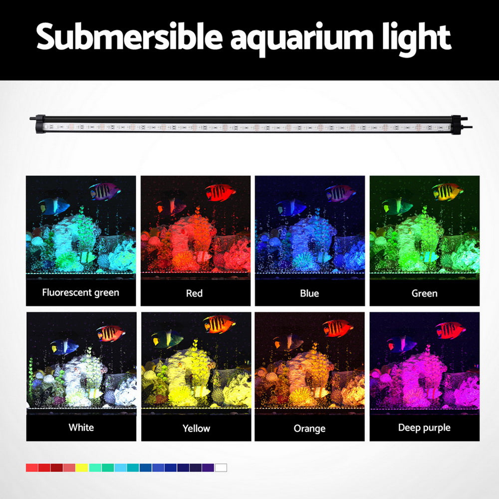 i.Pet Aquarium Light Submersible 67CM Air Bubble LED Light-Home &amp; Garden &gt; Fountains &gt; Fountain &amp; Ponds Accessories-PEROZ Accessories