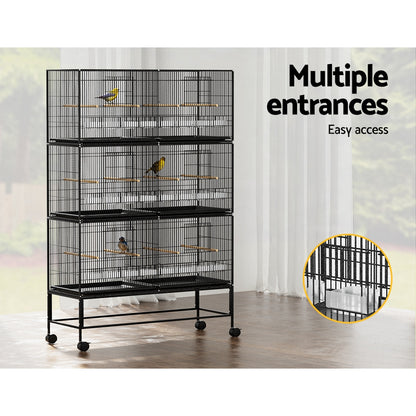 i.Pet Bird Cage 175cm Large Aviary-Pet Care > Bird > Bird Cages &amp; Stands-PEROZ Accessories