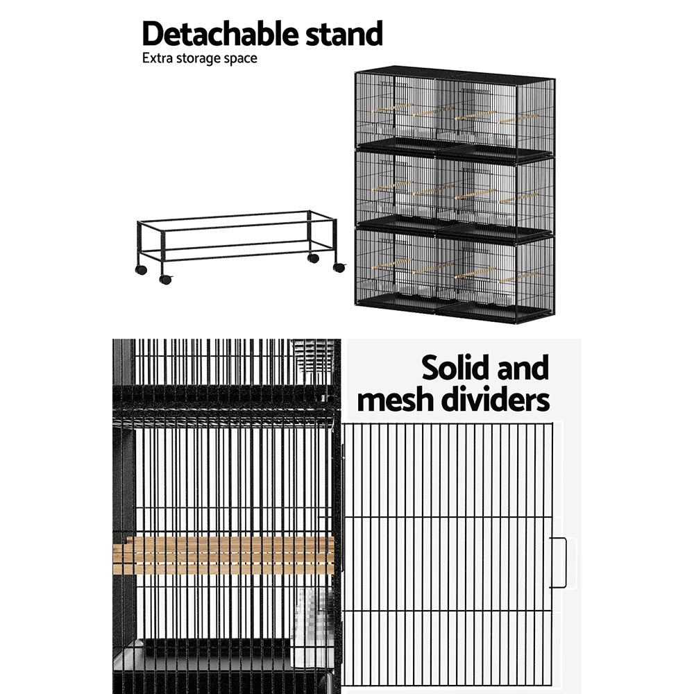 i.Pet Bird Cage 175cm Large Aviary-Pet Care > Bird > Bird Cages &amp; Stands-PEROZ Accessories