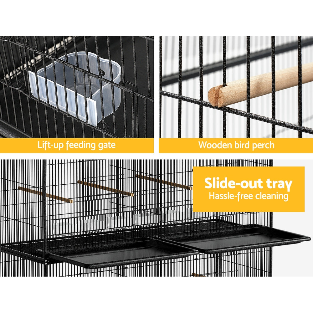 i.Pet Bird Cage 175cm Large Aviary-Pet Care > Bird > Bird Cages &amp; Stands-PEROZ Accessories
