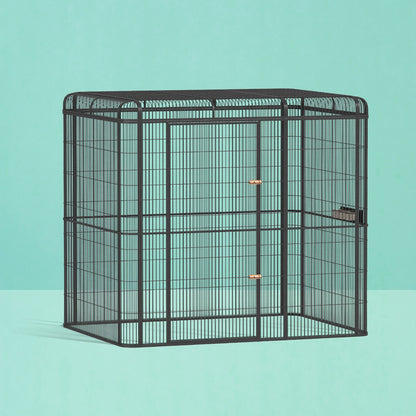 i.Pet Bird Cage Large Walk-in Aviary Budgie Perch Cage Parrot Pet Huge 203cm-Pet Care > Bird > Bird Cages &amp; Stands-PEROZ Accessories