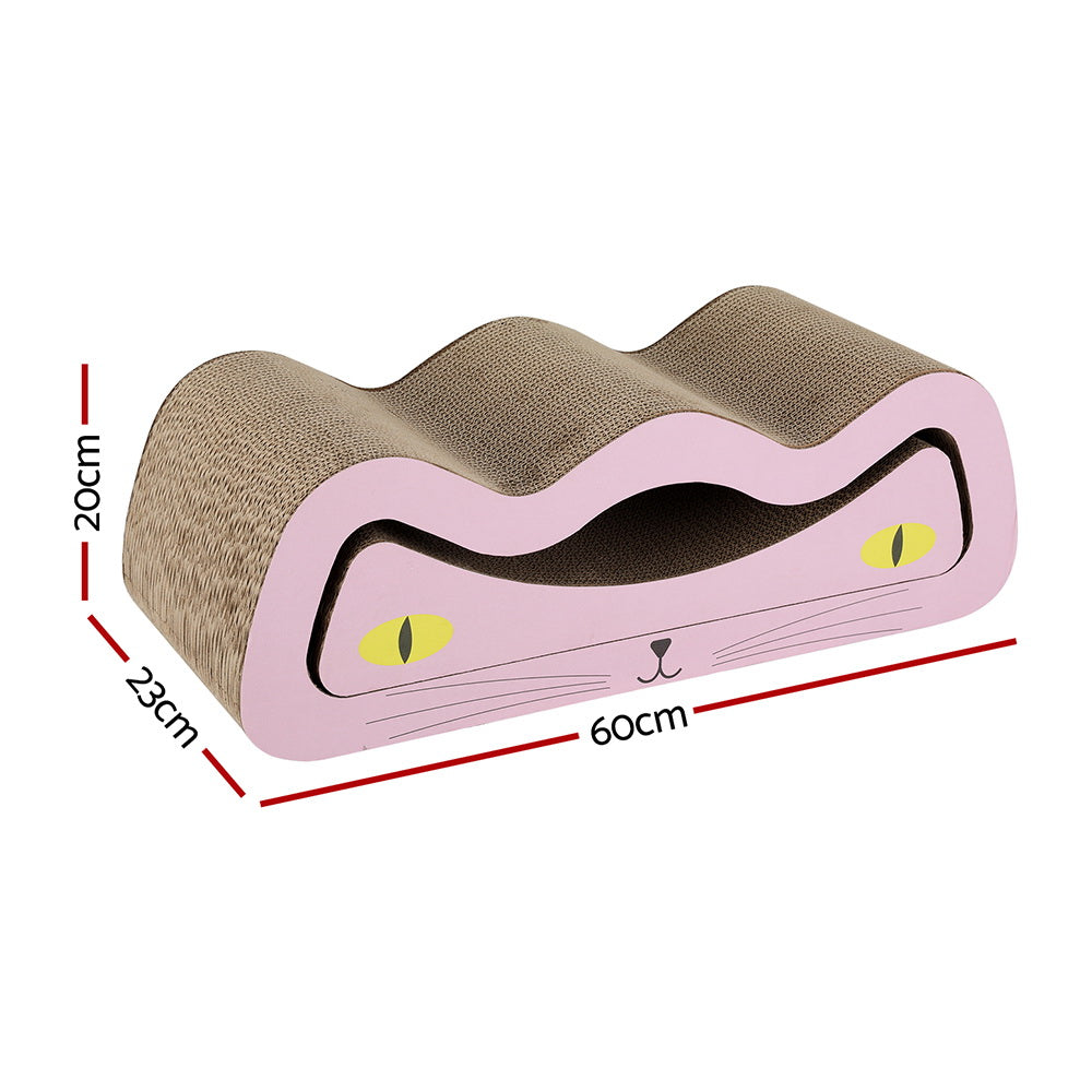 i.Pet Cat Scratching Board Scratcher Cardboard Kitten Indoor Climbing Pad Catnip-Pet Care &gt; Cat Supplies &gt; Cat Scratchers-PEROZ Accessories