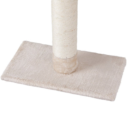 i.Pet Cat Tree 290cm Tower Scratching Cats Post Scratcher Floor to Ceiling Bed-Pet Care > Cat Supplies > Cat Scratching Posts-PEROZ Accessories