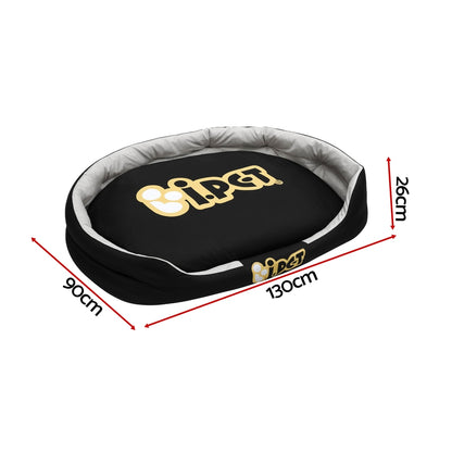 i.Pet Dog Bed XXL Large Jumbo Pet Calming Soft Sofa Cushion Mat Washable 130x90x26cm-Pet Care > Dog Supplies > Dog Beds-PEROZ Accessories