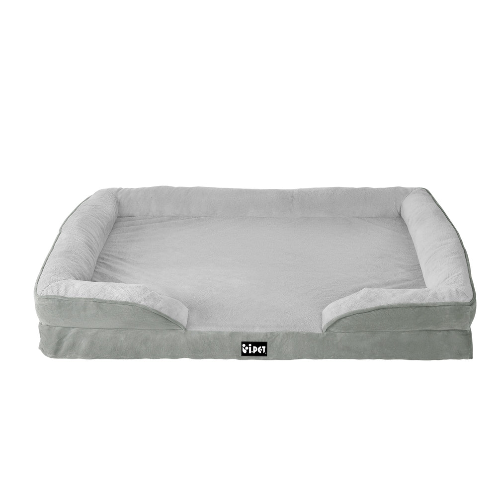 i.Pet Pet Bed Dog Calming Soft Cushion Egg Crate Large Sofa Removable Washable-Pet Care > Dog Supplies > Dog Beds-PEROZ Accessories