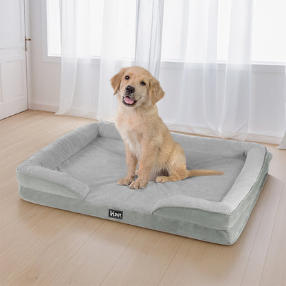 i.Pet Pet Bed Dog Calming Soft Cushion Egg Crate Large Sofa Removable Washable-Pet Care > Dog Supplies > Dog Beds-PEROZ Accessories