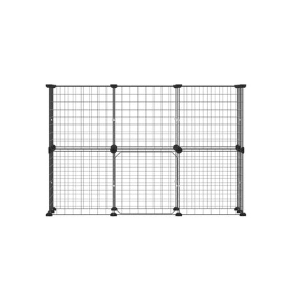 i.Pet Pet Dog Playpen Enclosure Cage 20 Panel Puppy Fence Play Pen Foldable Metal-Pet Care > Dog Supplies > Dog Playpens &amp; Gates-PEROZ Accessories
