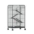i.Pet Rabbit Cage Indoor Hutch Guinea Pig Bird Ferret Cat Hamster 110cm 4 Level-Pet Care > Coops & Hutches > Small Animal Habitats & Cages-PEROZ Accessories