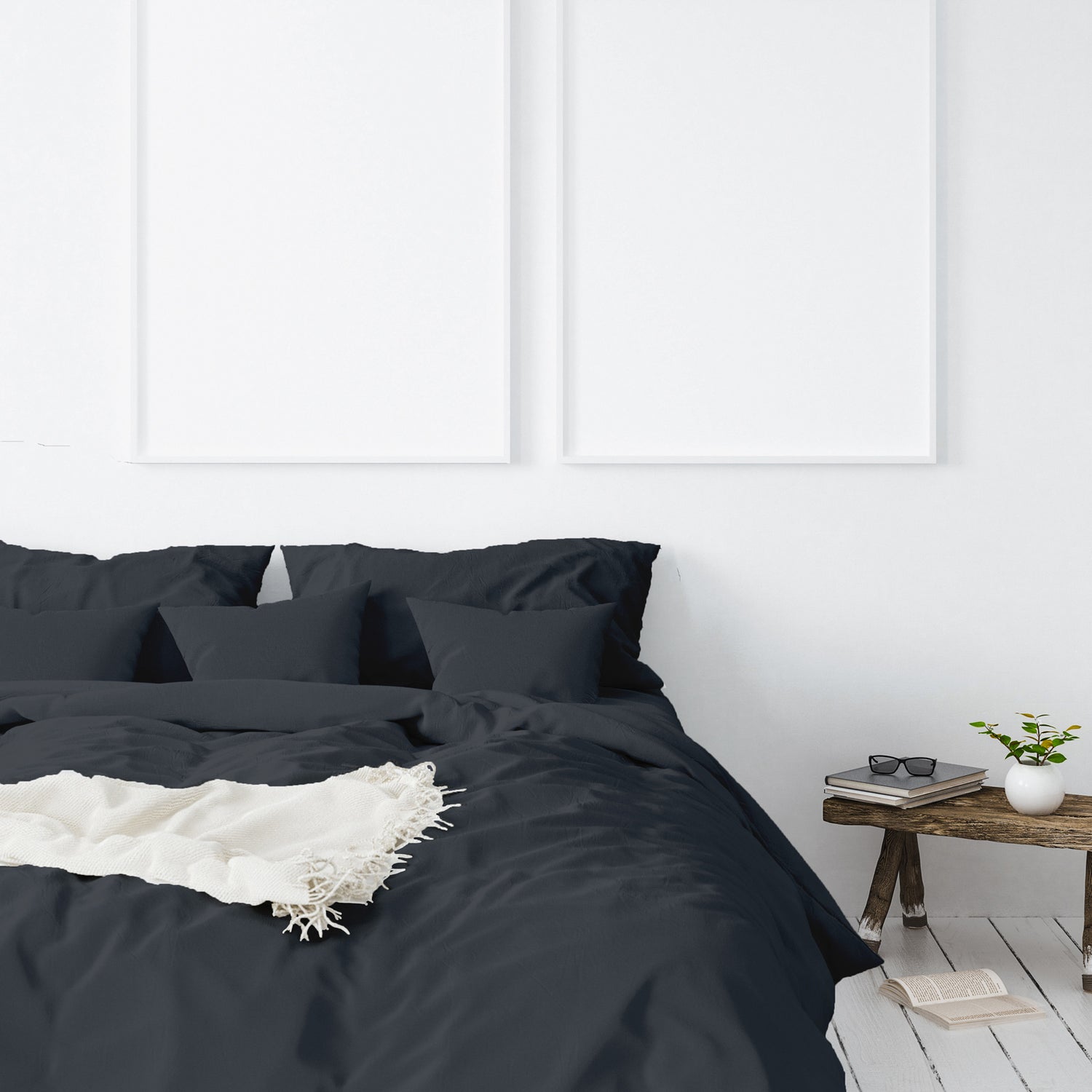 Royal Comfort 1000 Thread Count Bamboo Cotton Sheet and Quilt Cover Complete Set-Bed Linen-PEROZ Accessories