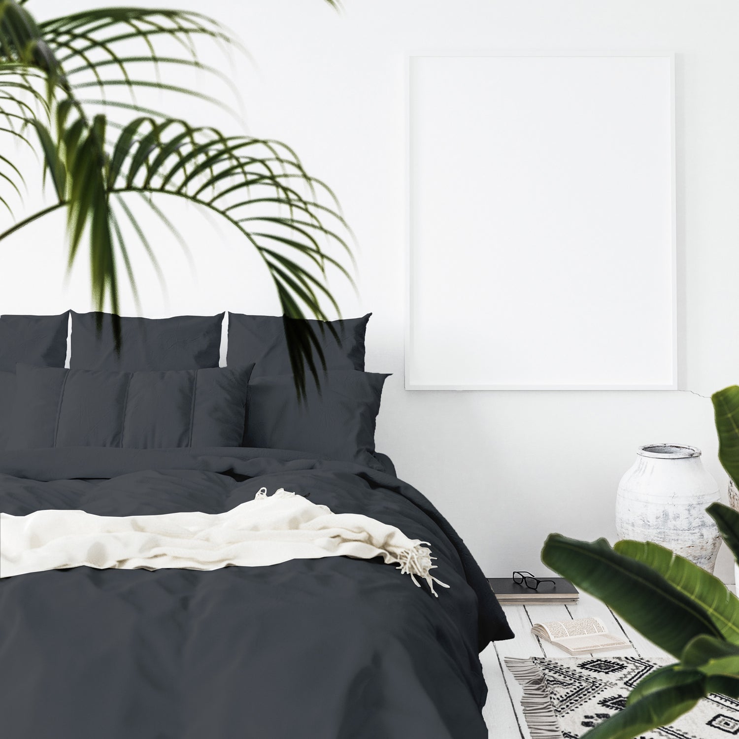 Royal Comfort 1000 Thread Count Bamboo Cotton Sheet and Quilt Cover Complete Set-Bed Linen-PEROZ Accessories