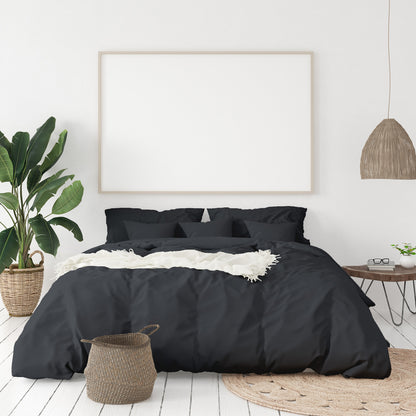 Royal Comfort 1000 Thread Count Bamboo Cotton Sheet and Quilt Cover Complete Set-Bed Linen-PEROZ Accessories