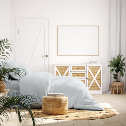 Royal Comfort 1000 Thread Count Bamboo Cotton Sheet and Quilt Cover Complete Set-Bed Linen-PEROZ Accessories