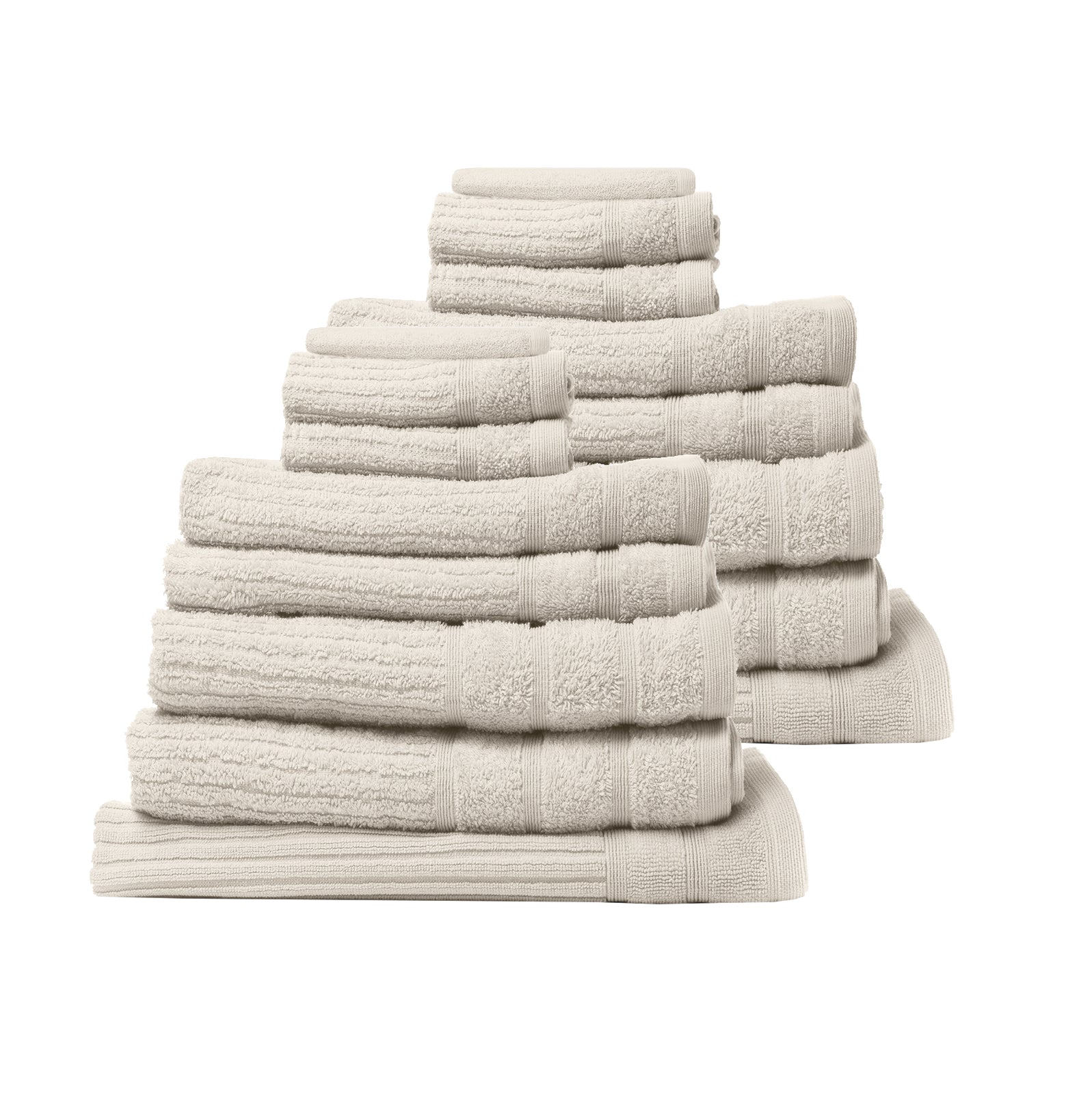 Royal Comfort Cotton Eden Towel Set 600GSM Luxurious Absorbent-Towels-PEROZ Accessories