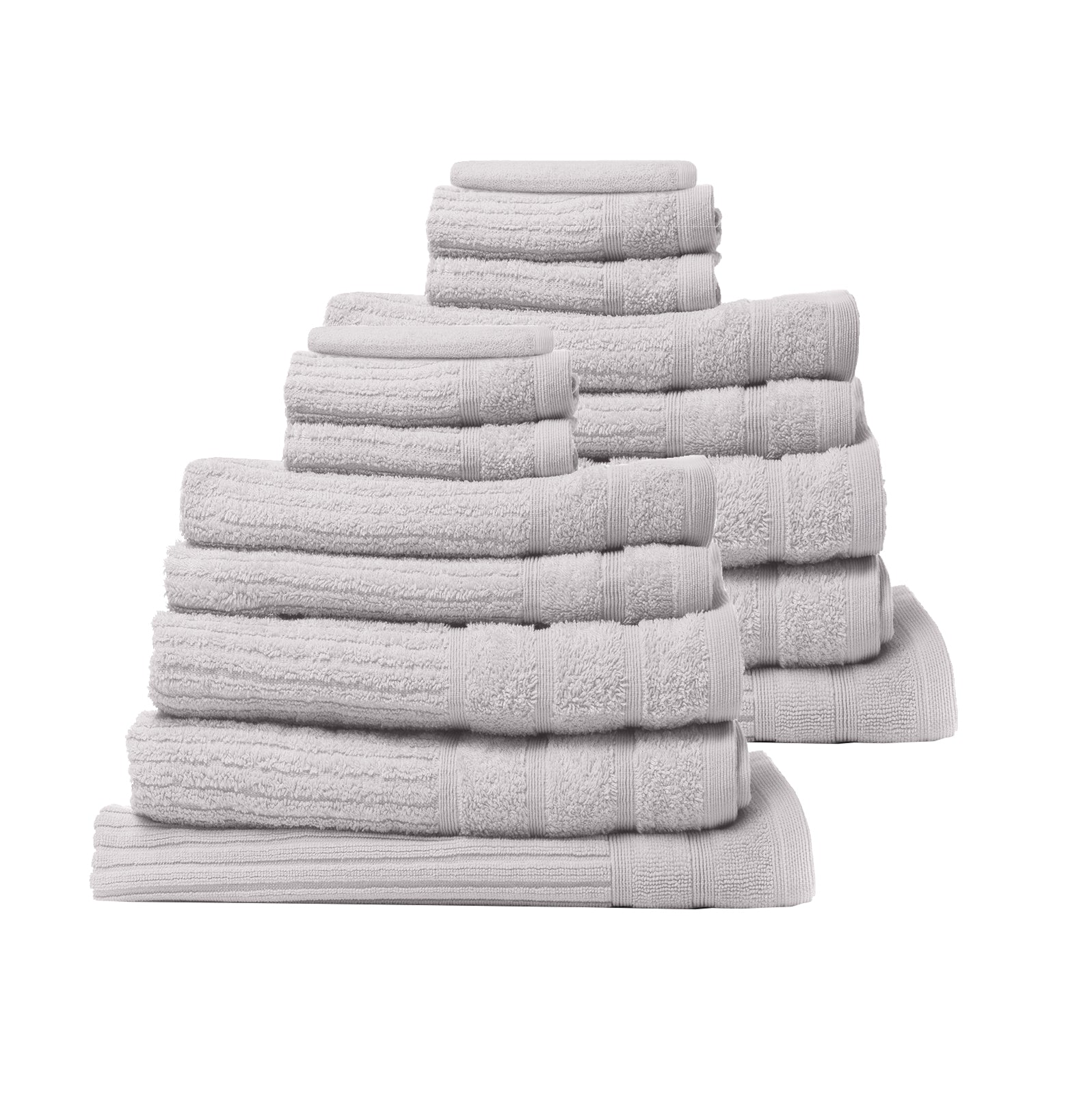 Royal Comfort Cotton Eden Towel Set 600GSM Luxurious Absorbent-Towels-PEROZ Accessories