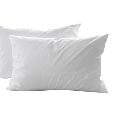 Royal Comfort 1800GSM Duck Feather Down Topper And 1000GSM 2 Duck Pillows Set-Bedding-PEROZ Accessories