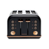 Morphy Richards Accents Rose Gold 4-Slice Toaster-Toasters-PEROZ Accessories