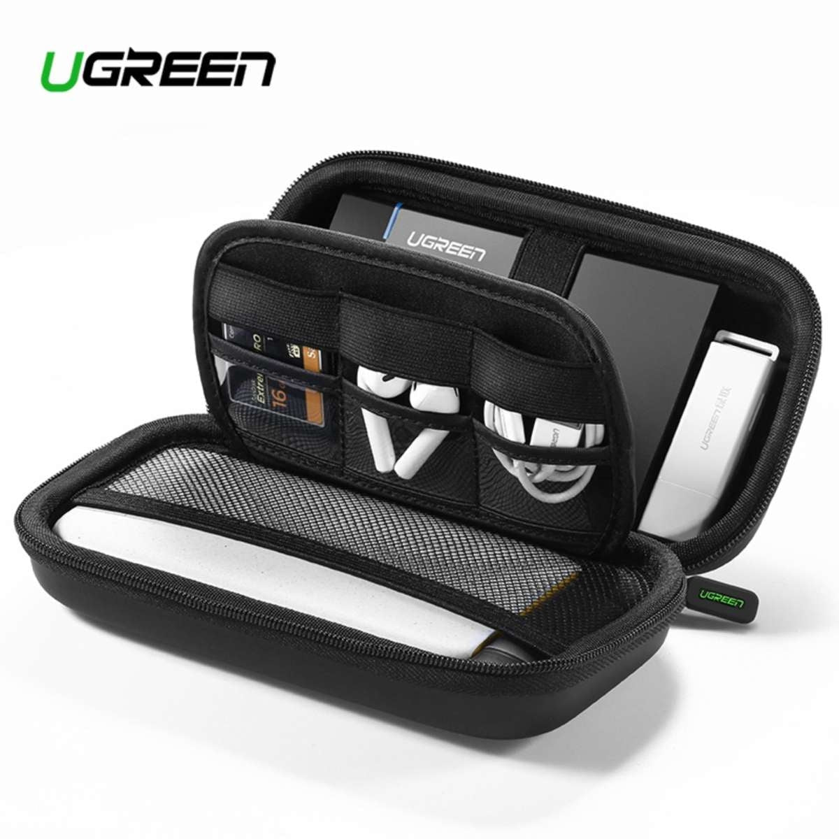 UGREEN Hard Disk Storage Bag Large (50274)-Laptop Sleeves-PEROZ Accessories