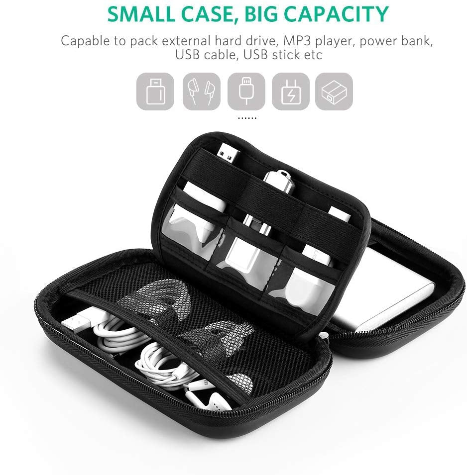 UGREEN Hard Disk Storage Bag Small (40707)-Laptop Sleeves-PEROZ Accessories