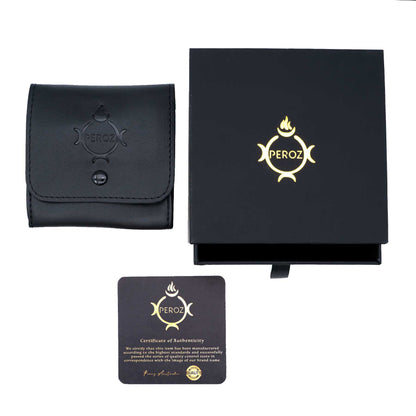Vivan Leather Bracelet with Buckle Closure - PEROZ