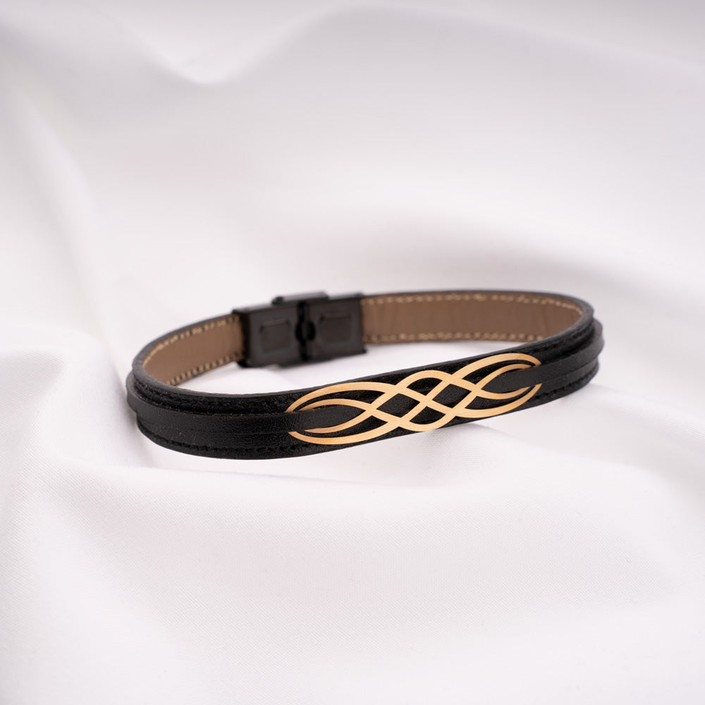 Peroz Australia | Wavy Leather Bracelet 