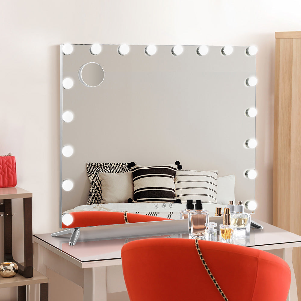 Embellir Bluetooth Makeup Mirror with Light Hollywood LED Wall Mounted Cosmetic-Makeup Mirrors-PEROZ Accessories