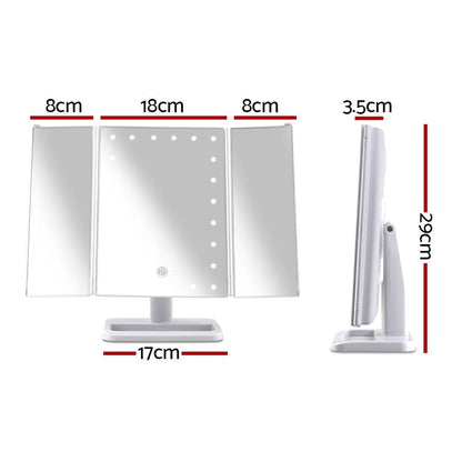Embellir LED Make Up Mirror-Makeup Mirrors-PEROZ Accessories