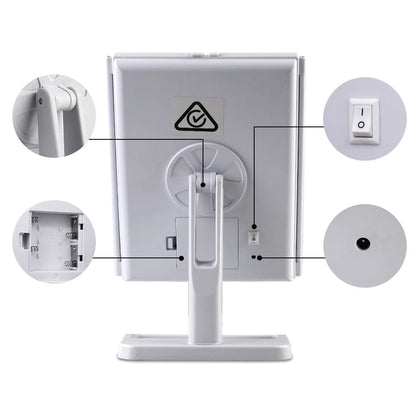 Embellir LED Make Up Mirror-Makeup Mirrors-PEROZ Accessories
