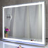 Hollywood LED Makeup Mirror with Smart Touch Control and 3 Colors Dimmable Light (72 x 56 cm)-Makeup Mirrors-PEROZ Accessories