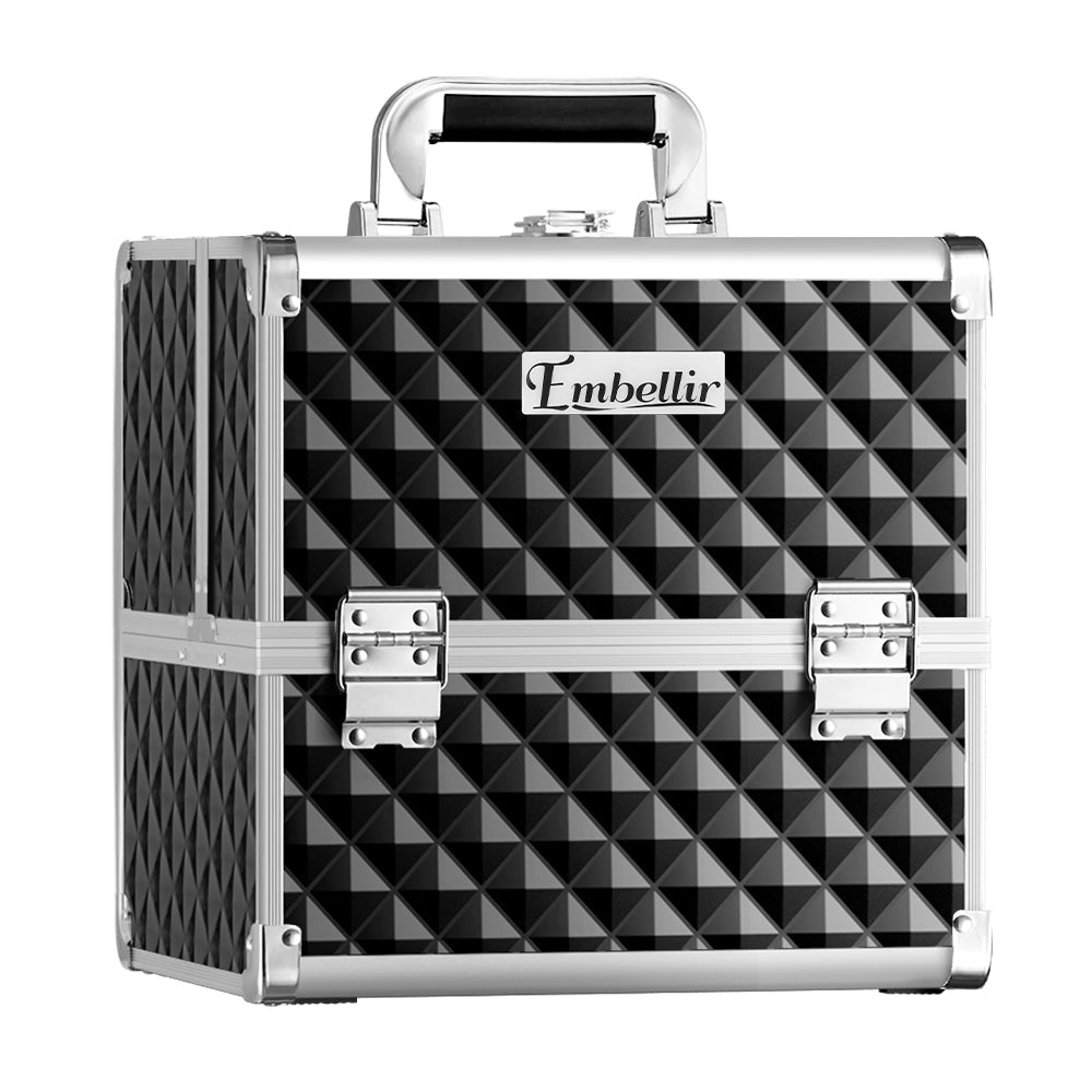 Embellir Makeup Case Beauty Organiser Bag Travel Large Cosmetic Storage Portable-Makeup Organisers-PEROZ Accessories