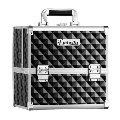 Embellir Makeup Case Beauty Organiser Bag Travel Large Cosmetic Storage Portable-Makeup Organisers-PEROZ Accessories
