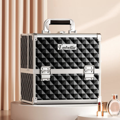 Embellir Makeup Case Beauty Organiser Bag Travel Large Cosmetic Storage Portable-Makeup Organisers-PEROZ Accessories