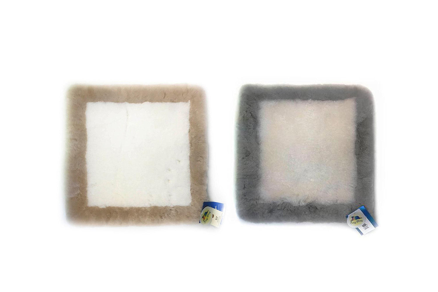 Genuine Australian Sheepskin Soft Border Cushion-PEROZ Accessories