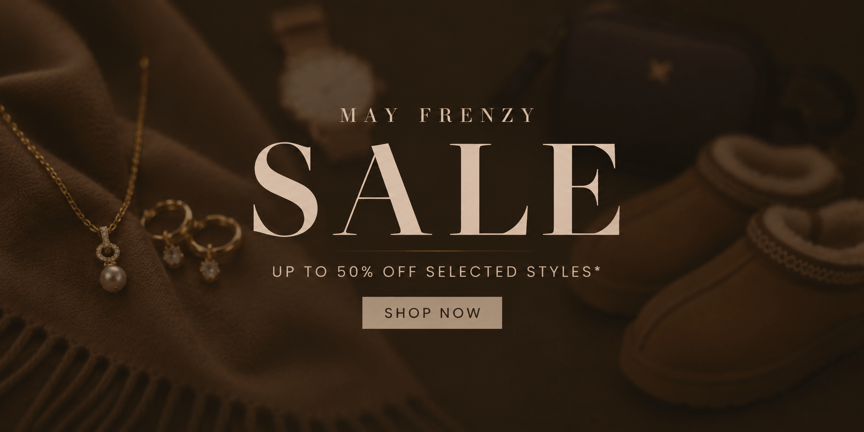 MAY FRENZY SALE — UP TO 50% OFF SELECTED STYLES* | Peroz Australia