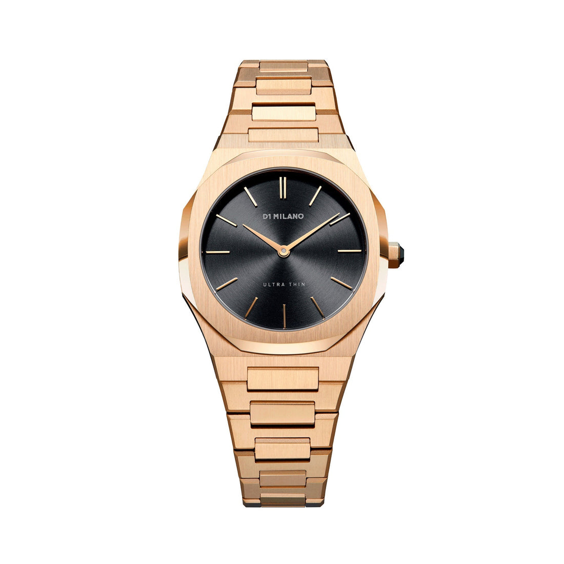 D1 Milano Ultra Slim 34mm Gold Night Watch-Quartz Watches-PEROZ Accessories