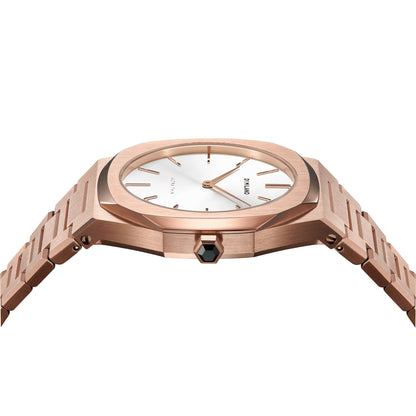 D1 Milano Ultra Slim 34mm Rose Cloud Watch-Quartz Watches-PEROZ Accessories