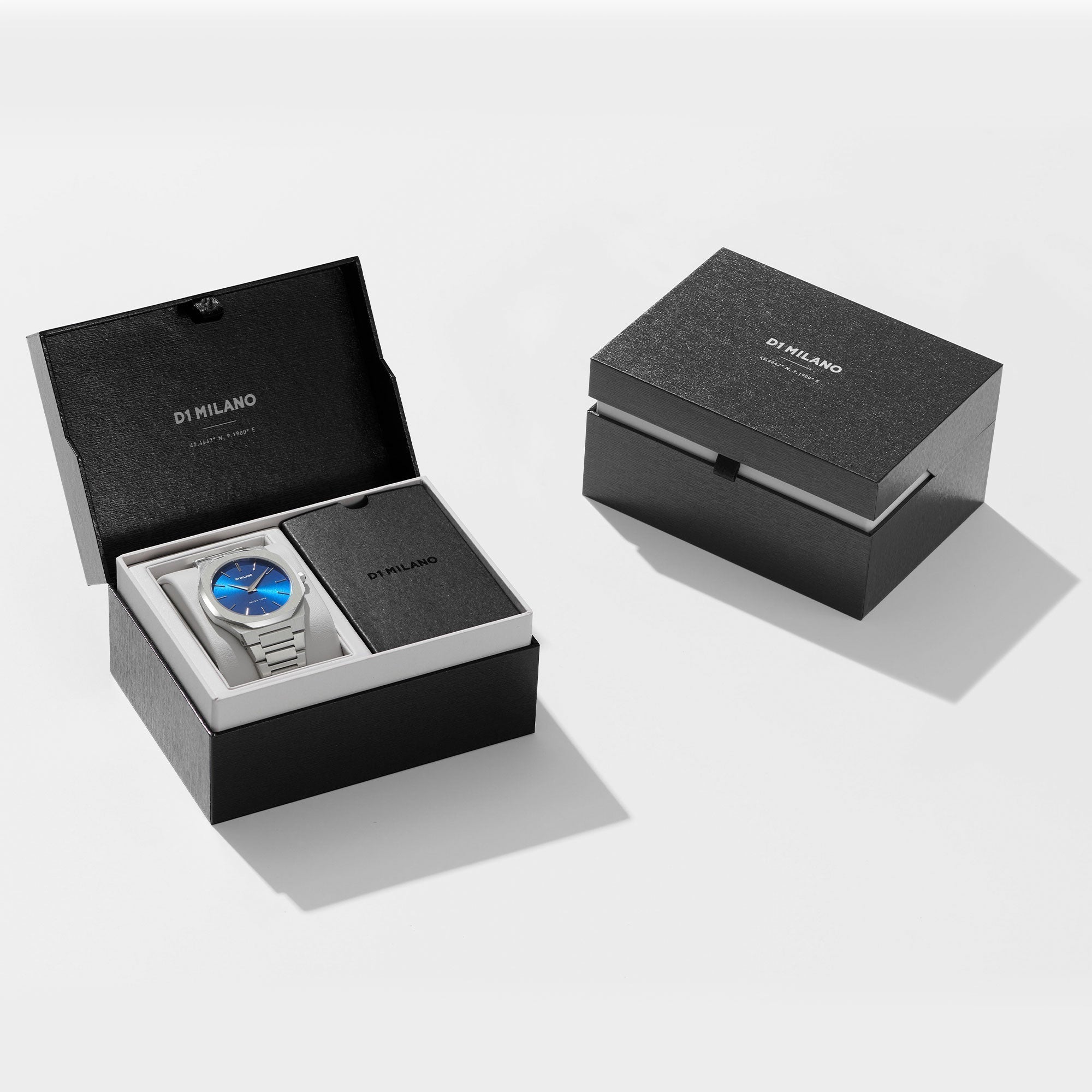 D1 Milano Ultra Slim 40mm Geo Watch-Quartz Watches-PEROZ Accessories