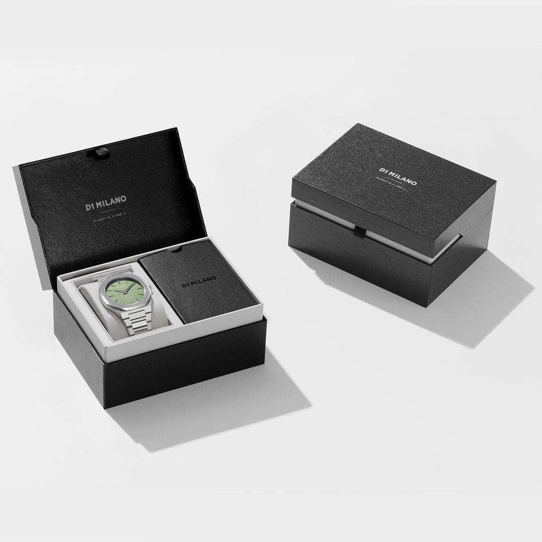 D1 Milano Ultra Slim 40mm Moss Watch-Quartz Watches-PEROZ Accessories