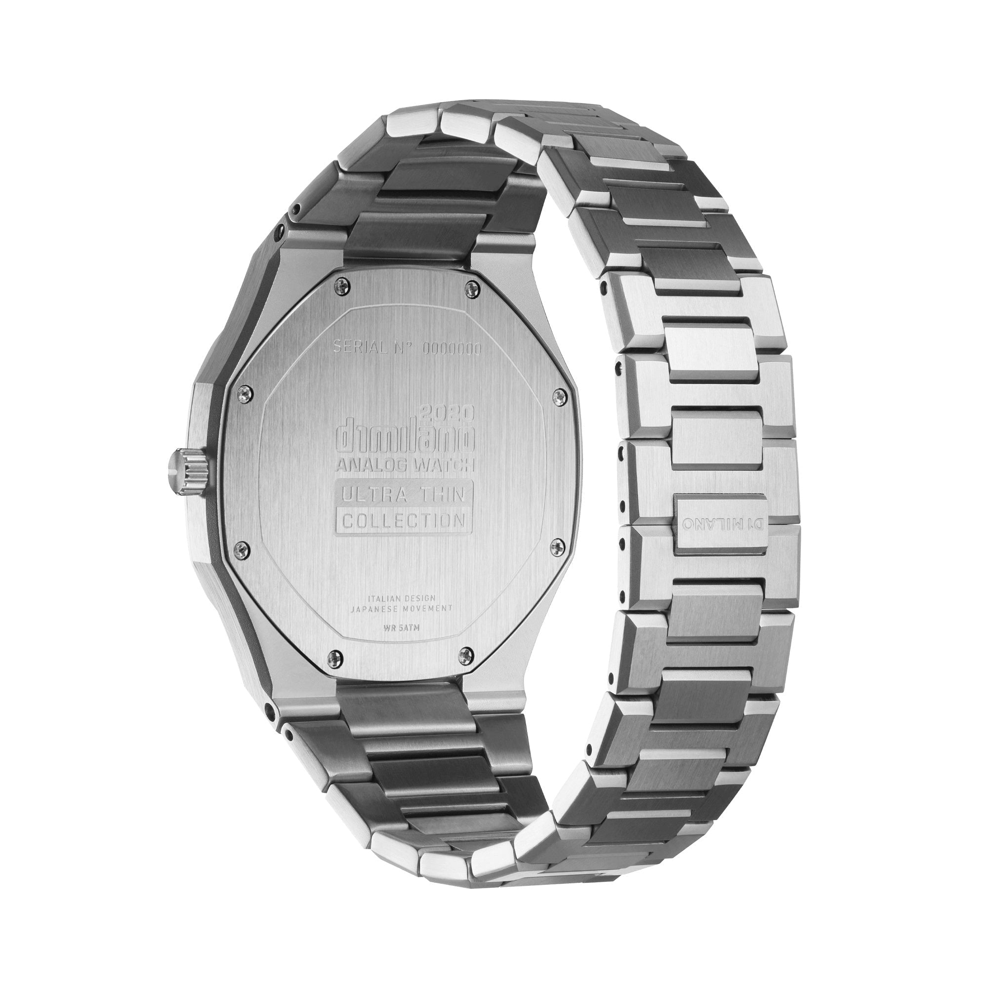 D1 Milano Ultra Slim 40mm Moss Watch-Quartz Watches-PEROZ Accessories