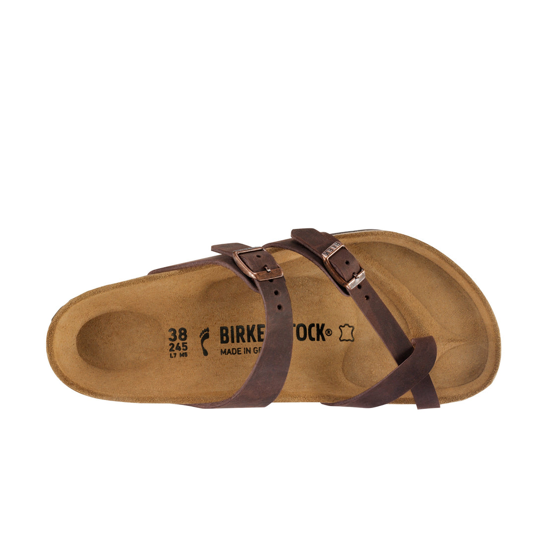 Birkenstock Mayari Oiled Leather Sandal Habana-Fashion-PEROZ Accessories