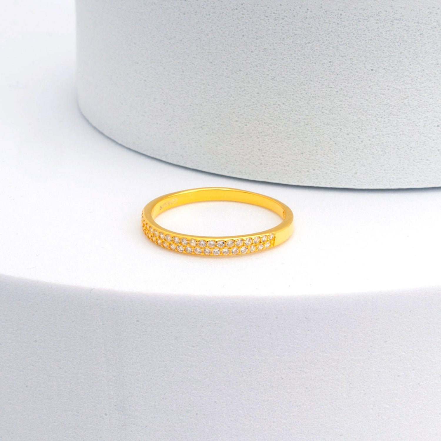 Gold Band Dalia Ring For Women - Australian Design | Peroz