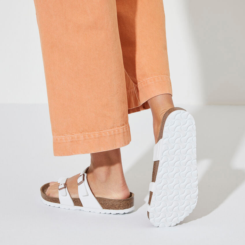 Birkenstock Mayari Birko-Flor Sandal White-Fashion-PEROZ Accessories