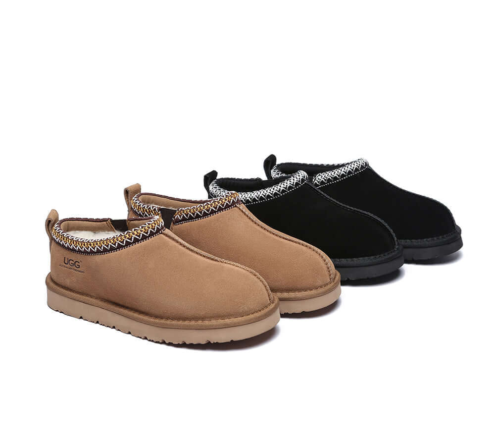 AUSTRALIAN SHEPHERD® UGG Slippers Sheepskin Wool Ankle Large Size Tazzy Valen-PEROZ Accessories