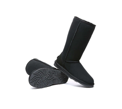 UGG EVERAU® UGG Boots Double Faced Sheepskin Wool Tall Classic-PEROZ Accessories