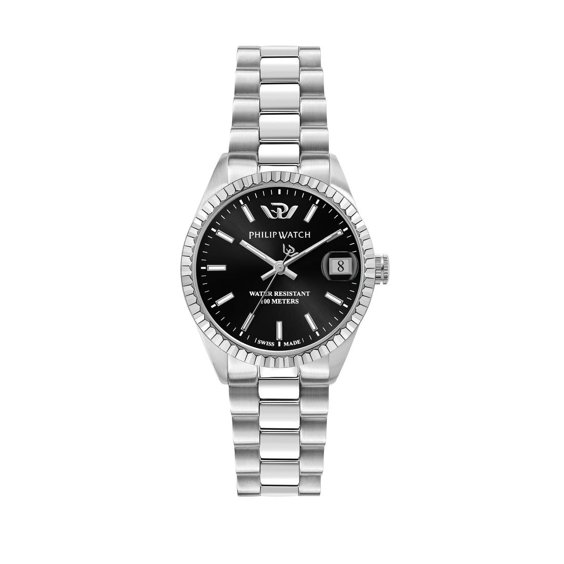Philip Watch Caribe Black Dial 31mm Watch-Watches-PEROZ Accessories