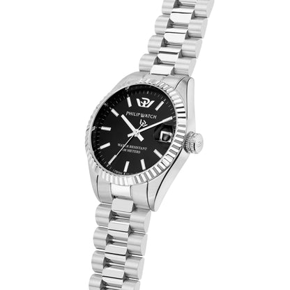 Philip Watch Caribe Black Dial 31mm Watch-Watches-PEROZ Accessories