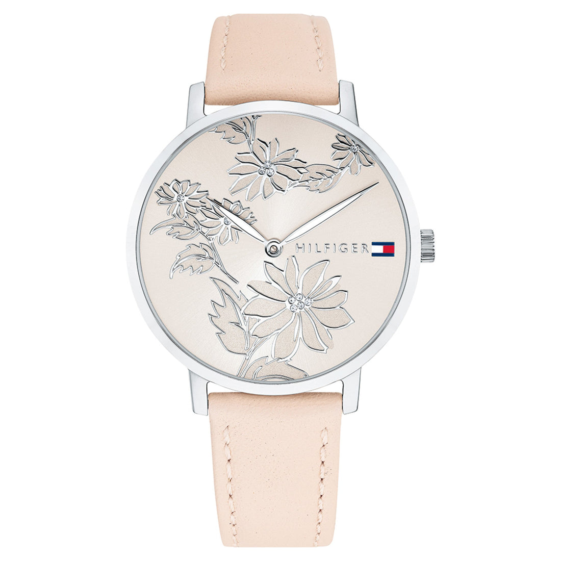 Tommy Hilfiger Blush Leather Rose Gold Dial Ladies Watch-Fashion-PEROZ Accessories