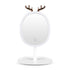 SOGA White Antler LED Light Makeup Mirror Tabletop Vanity Home Decor-Makeup Mirrors-PEROZ Accessories