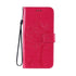 Anymob Samsung Case Red 3D Tree Flip Leather Phone Magnetic Wallet Stand Cover With Card Slot-Mobile Phone Cases-PEROZ Accessories