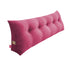 SOGA 100cm Pink Triangular Wedge Bed Pillow Headboard Backrest Bedside Tatami Cushion Home Decor-Headboard Pillow-PEROZ Accessories